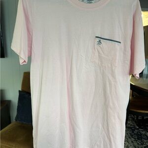 Original Penguin Men's Pink T-Shirt